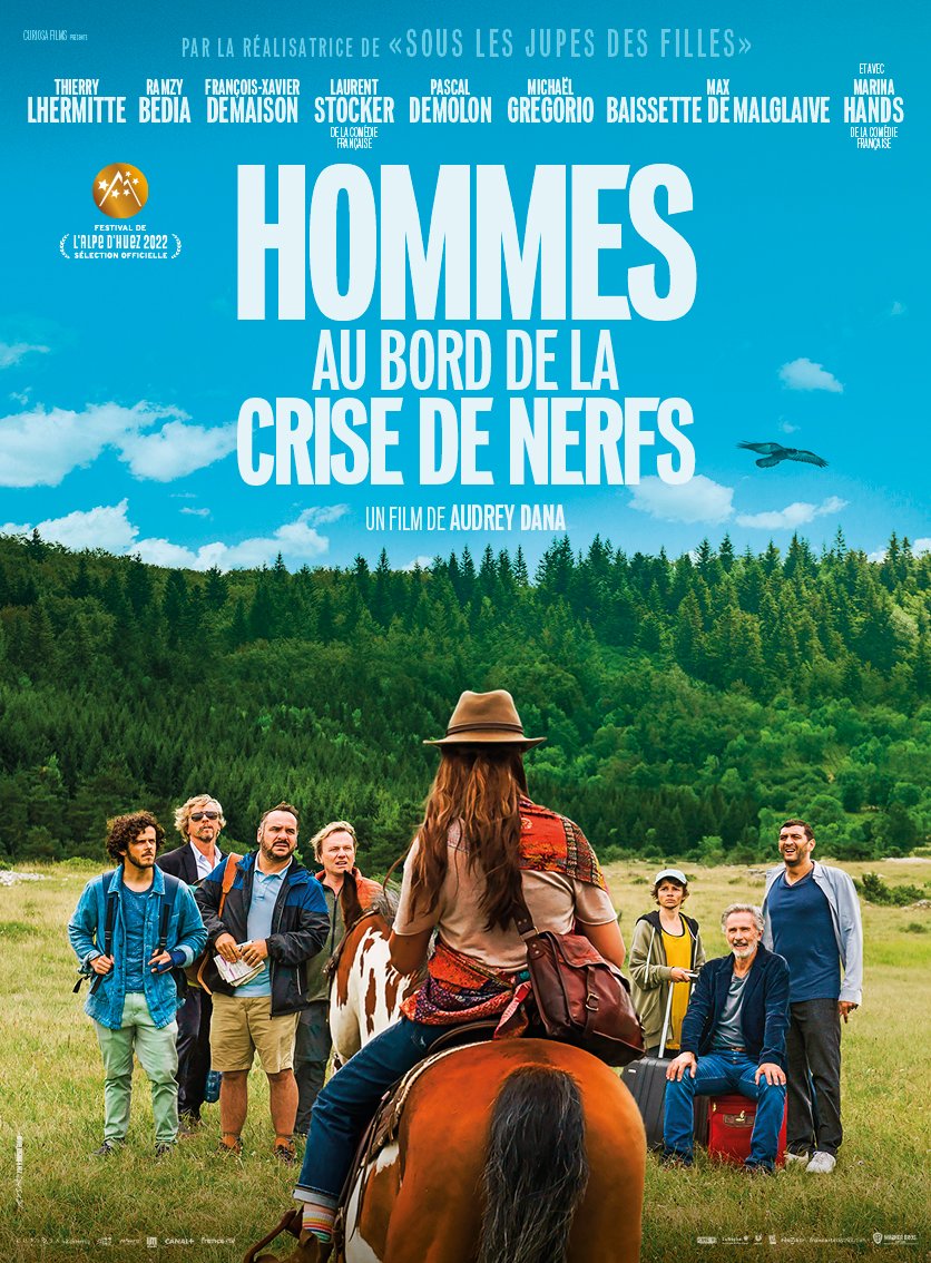 Hommes Au Bord De La Crise De Nerfs